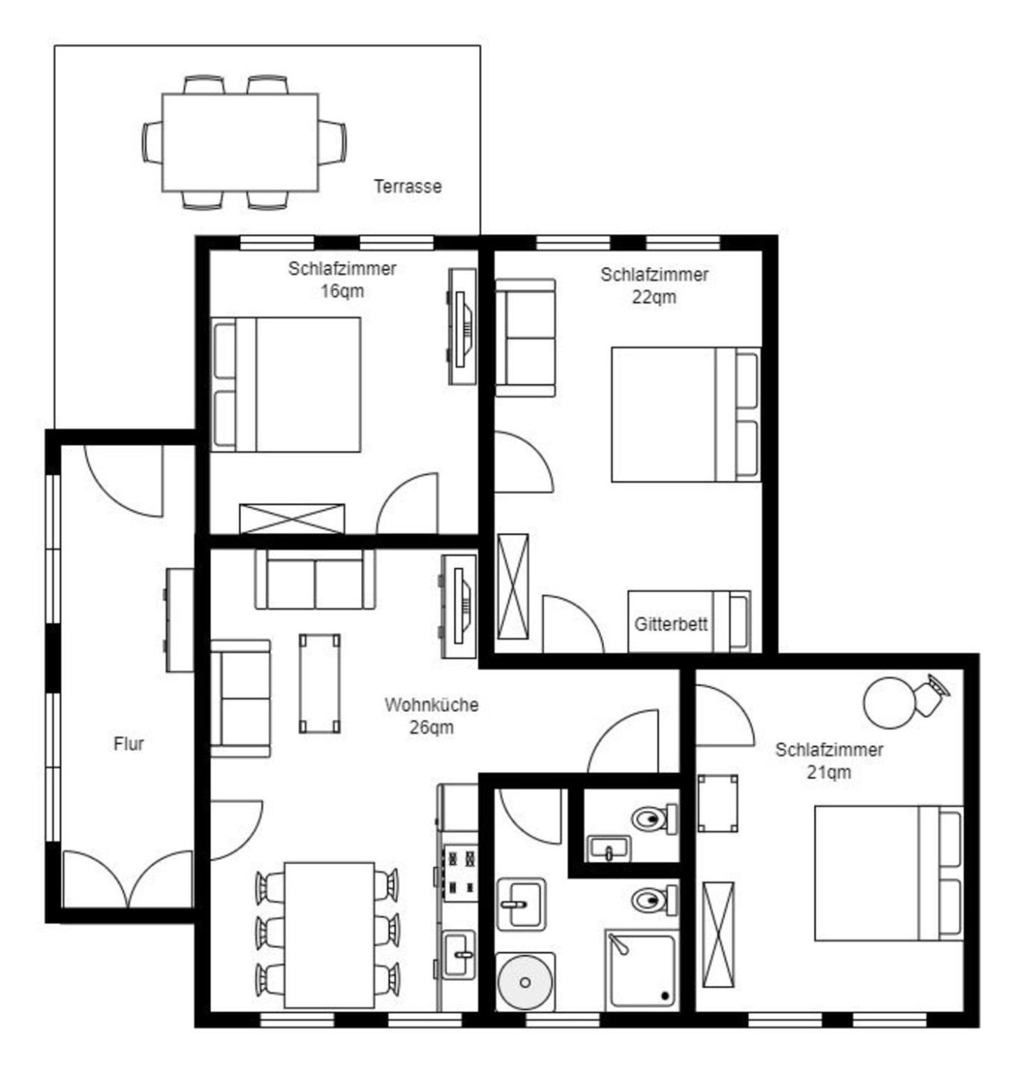 Ferienwohnung Biethahn - Gaarden Brodersby-Goltoft Luaran gambar